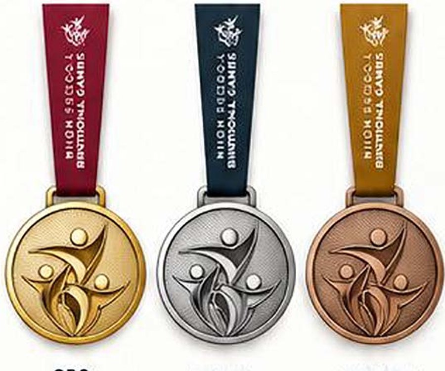 Medallas de oro, plata y bronce del torneo